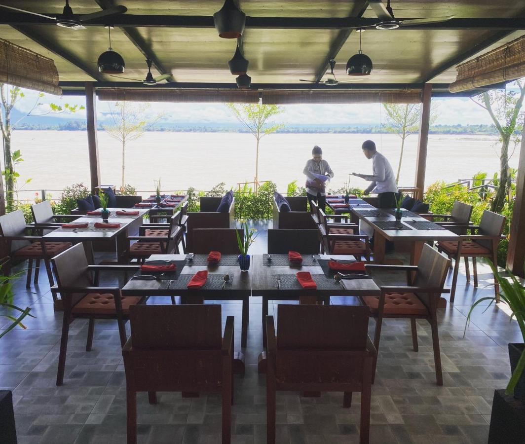 The Riviera Champasak Hotell Eksteriør bilde