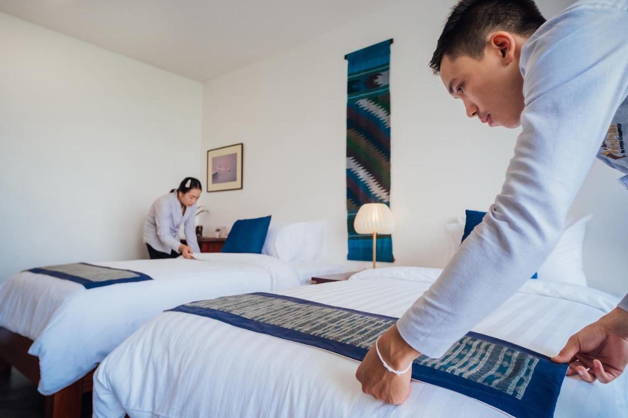 The Riviera Champasak Hotell Eksteriør bilde